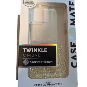 NEW Case-Mate Twinkle Ombre Gold iPhone 12 / 12 Pro